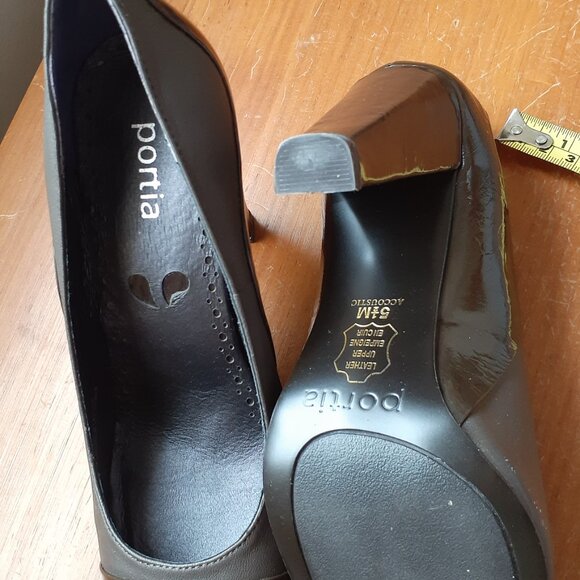 Chaussure talon 3pouces marron taille 5.5 - Picture 3 of 3